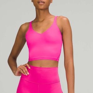 sonic pink lulu align tank